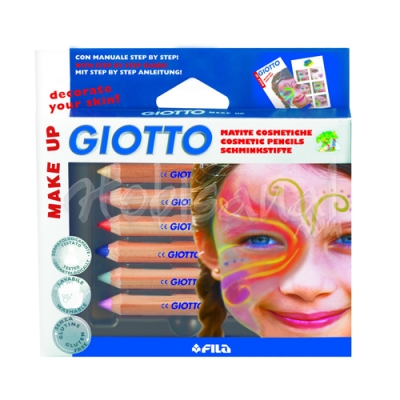 Giotto Yüz Boyası Kalemi 6 Renk
