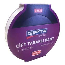 Gıpta - Gıpta Çift Taraflı Bant 19mmx25mt