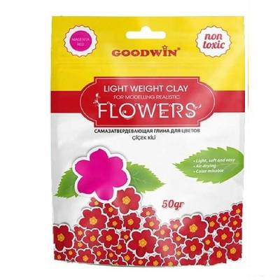 Goodwin Çiçek Kili Macenta Red 50g