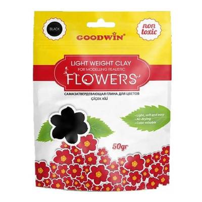 Goodwin Çiçek Kili Siyah 50g