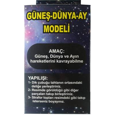 Güneş-Dünya-Ay Deney Seti Modeli