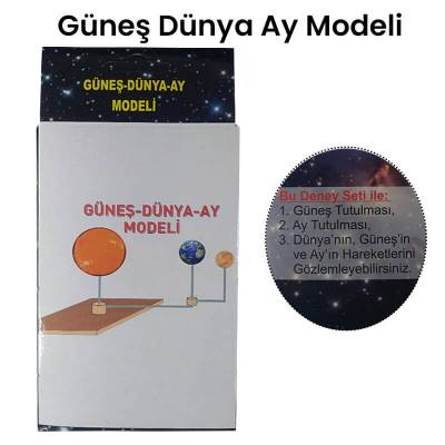 Güneş-Dünya-Ay Deney Seti Modeli