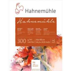 Hahnemühle - Hahnemühle 300 Sulu Boya Blok 300g Rough 36x48cm 10 Yaprak