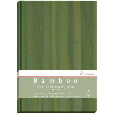 Hahnemühle Bamboo Çizim Defteri Düz Sert Kapak 105g 64 Yaprak A4