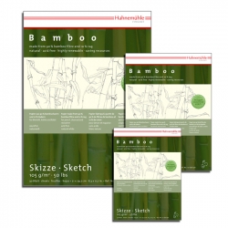 Hahnemühle - Hahnemühle Bamboo Skizze Çizim Blok 105 g 30 Yaprak