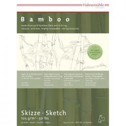 Hahnemühle - Hahnemühle Bamboo Skizze Çizim Blok 105g 30 Yaprak A5