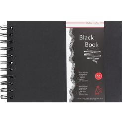 Hahnemühle - Hahnemühle Black Book 250g 30 Yaprak A4