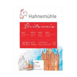 Hahnemühle - Hahnemühle Britannia Sulu Boya Blokları Rough 300g 12 Yaprak 24x32cm