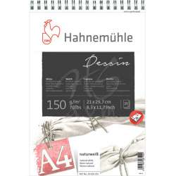 Hahnemühle - Hahnemühle Dessin Spiralli Eskiz Defteri 150g 25 Yaprak A4