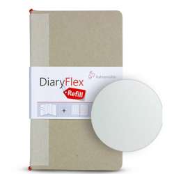 Hahnemühle - Hahnemühle Diary Flexbook Refill 100g 10.4x18.2cm 80 Yaprak Çizgisiz