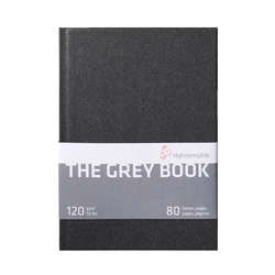 Hahnemühle - Hahnemühle Grey Book 120g 40 Yaprak A5