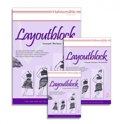 Hahnemühle - Hahnemühle Layoutblock 75 Sayfa 75 g