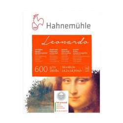 Hahnemühle - Hahnemühle Leonardo Sulu Boya Blok Defter Hot Pressed 600g 10 Yaprak 36x48