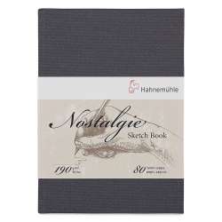 Hahnemühle - Hahnemühle Nostalgie Sketch Book Çizim Defteri Sert Kapak Dikey 190g 80 Yaprak A4