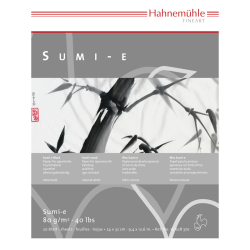 Hahnemühle - Hahnemühle Sumi-e Çizim Eskiz Blok 80 g 24x32