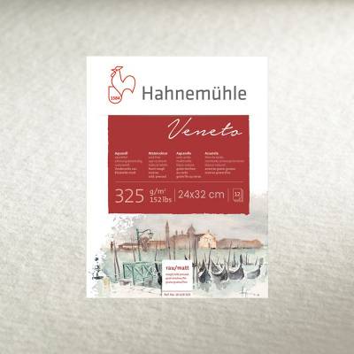 Hahnemühle Veneto Sulu Boya Blok 325g 24x32cm 12 Yaprak 10628504