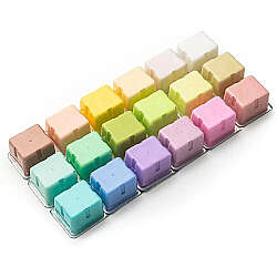 HIMI Jelly Cup Gouache Set Pastel Renkler Guaj Boya Seti 18 Renk x 30g(Purple Case) - 8