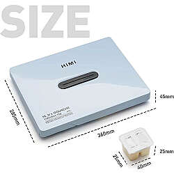 HIMI Twin Cup Gouache Set Guaj Boya Seti 112 Renk x 12g (Ice Blue Case) - 3