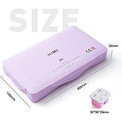HIMI Twin Cup Gouache Set Guaj Boya Seti 36 Renk x 12g (Purple Case) - 3