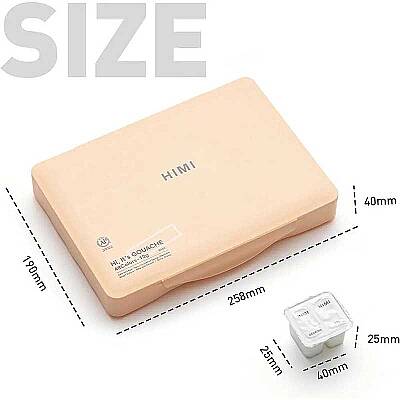 HIMI Twin Cup Gouache Set Guaj Boya Seti 48 Renk x 12g + 3 Fırça (Peach Fuzz Case) - 3
