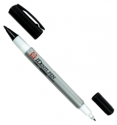 Identi Pen Çift Uçlu Kalem Black - 3