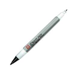 Sakura - Identi Pen Çift Uçlu Kalem Black