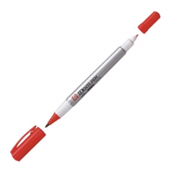 Identi Pen Çift Uçlu Kalem Red - 3