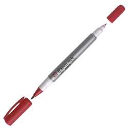 Sakura - Identi Pen Çift Uçlu Kalem Red