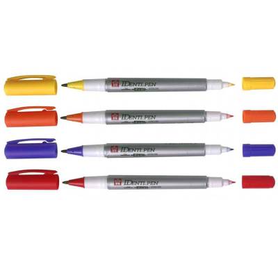 Identi Pen Çift Uçlu Marker Kalem Set 3