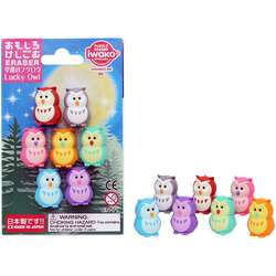 Anka Art - Iwako Puzzle Silgi 7li Lucky Owl