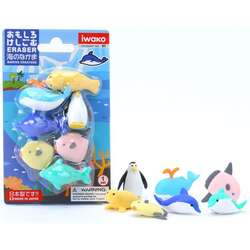 Anka Art - Iwako Puzzle Silgi 7li Marine Animals