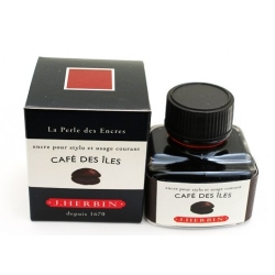 J Herbin - J.Herbin Dolma Kalem Mürekkebi Cam Şişe 30ml-Coffee Brown