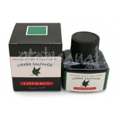 J.Herbin Dolma Kalem Mürekkebi Cam Şişe 30ml-Green