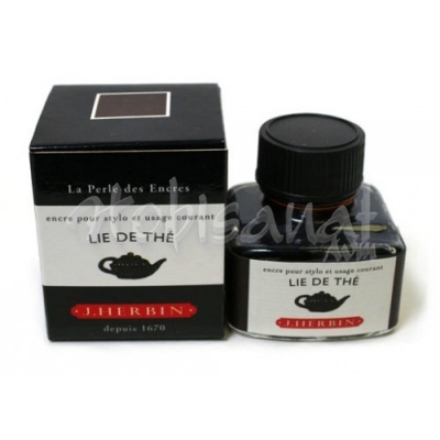 J.Herbin Dolma Kalem Mürekkebi Cam Şişe 30ml-Lie De The