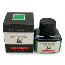 J Herbin - J.Herbin Dolma Kalem Mürekkebi Cam Şişe 30ml-Reseda Green