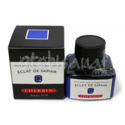 J.Herbin Dolma Kalem Mürekkebi Cam Şişe 30ml-Saphire Blue