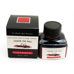 J Herbin - J.Herbin Dolma Kalem Mürekkebi Cam Şişe 30ml-Terre De Feu