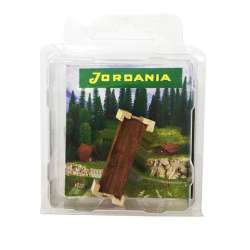 Jordania - Jordania Maket Ahşap Saksı 1/50 MS050