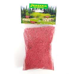 Jordania - Jordania Toz Çim Maketi 50g Kırmızı 04107