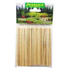 Jordania - Jordania Yuvarlak Çubuk 4mm 10cm 50li ÇY104