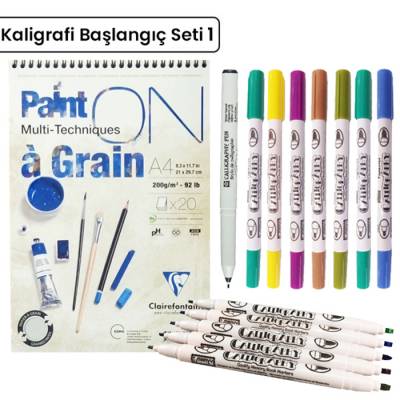 Kaligrafi Başlangıç Seti 1