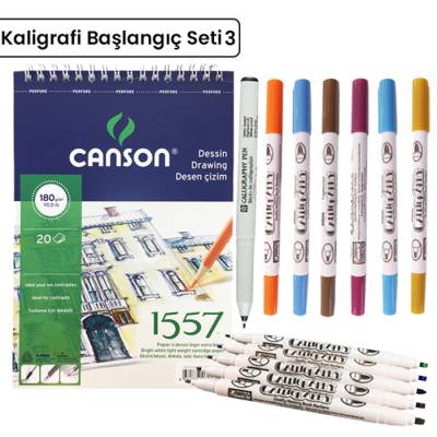 Kaligrafi Başlangıç Seti 3