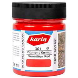 Karin - Karin Ebru Boyası Ezilmiş 301 Pigment Kırmızı 105cc