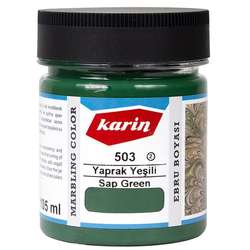 Karin - Karin Ebru Boyası Ezilmiş 503 Yaprak Yeşil 105cc