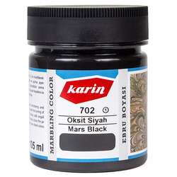 Karin - Karin Ebru Boyası Ezilmiş 702 Oksit Siyah 105cc