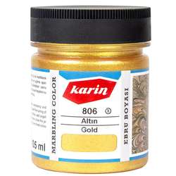 Karin - Karin Ebru Boyası Ezilmiş 806 Altın 105cc