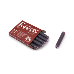 Kaweco - Kaweco Mürekkep Kartuşu 6lı Paket Kırmızı