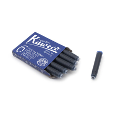 Kaweco - Kaweco Mürekkep Kartuşu 6lı Paket Mavi