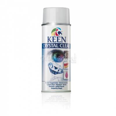 Keen Crystal Clear Şeffaf Vernik 400ml Parlak