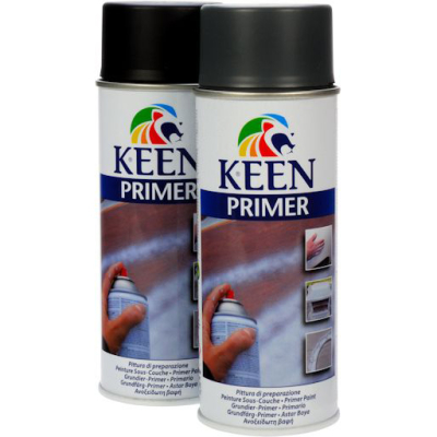 Keen Transparent Plastic Spray Paint Primer 400 ml